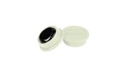 Konference & Præsentation - Nobo  magnetiske whiteboardmagneter 10 stk. 13 mm farvede magneter Hvid - 1915287