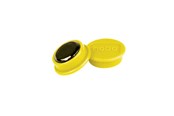 Konference & Præsentation - Nobo  magnetiske whiteboardmagneter 10 stk. 13 mm farvede magneter Gul - 1915288