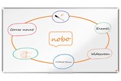Konference & Præsentation - Nobo Premium Plus widescreen emaljet magnetisk whiteboard 155x87cm - 1915368