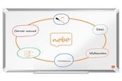 Konference & Præsentation - Nobo Premium Plus widescreen stål magnetisk whiteboard 71x40cm - 1915370