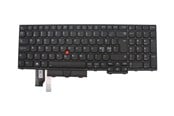 Tastatur - Lenovo Chicony - Bærbar tastatur - til udskiftning - Nordisk - Sort - 5N20W68251
