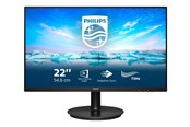 Skærm - 22" Philips V-line 222V8LA - 1920x1080 (FHD) - 75Hz - VA - 222V8LA/00