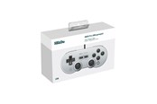 Spil tilbehør - 8BitDo SN30 Pro USB Gamepad Gray Edition - Wired Controller - Nintendo Switch - 6922621501794
