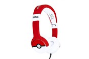 Hovedtelefoner/headset - OTL Pokémon PokeBall - Børnehovedtelefoner - Lydbegrænset 85dB max - PK0758