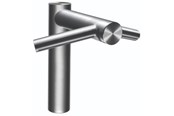 Håndtørrer - Dyson Airblade Wash+Dry høj håndtørrer, stål - 245269-01