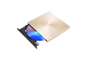 Optiske Drev (DVD / BR / Floppy) - ASUS ZenDrive U8M SDRW-08U8M-U - Gold - DVD-RW (Brænder) - USB-C - Guld - 90DD0295-M29000