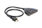 Skærm & Lyd switch - DeLOCK HDMI 3 - 1 Switch bidirectional - 87619