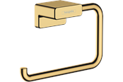 Badeværelsestilbehør - Hansgrohe AddStoris papirholder, poleret guld-optik PVD - 41771990