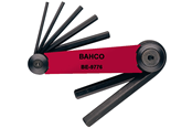 Håndværktøj  - BAHCO Unbrako-nøglesæt (foldesæt) 1,5-6 mm, 7 dele - BE-9776