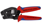 Værktøj til VVS-arbejde - KNIPEX Selvindstillelig crimptang til kabeltyller bruneret 190 mm - 97 53 09