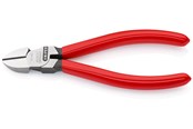 Håndværktøj - KNIPEX Skævbider sort atramenteret betrukket med kunststof 140 mm - 70 01 140