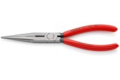 Håndværktøj - KNIPEX Fladrundtang med skær sort atramenteret 200 mm, 26 11 200 - 26 11 200