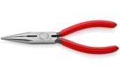 Håndværktøj - KNIPEX Fladrundtang med skær sort atramenteret 160 mm - 25 01 160