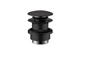 Reservedele & tilbehør til armaturer - Hansgrohe push-open bundventil 1 1/4", mat sort - 50100670