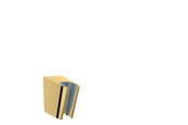Brus og monteringstilbehør - Hansgrohe bruserholder porter s, poleret guld-optik - 28331990