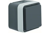 Afbrydermateriel - Wexøe Stikkontakt Schuko grå komplet W1 - 47403515