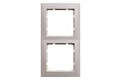 Afbrydermateriel - Berker Ramme 2 modul s1 hvid - 10129909