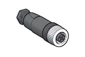 Sensorik - TELEMECANIQUE SENSORS Stik m12 4p lige ip67 pg7 - XZCC12FDM40B