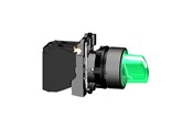 Trykknapper og signalenheder - Schneider Electric Harmony drejeafbryder komplet med led og 2 faste positioner i grøn 230-240vac 1xno+1xnc, xb5ak123m5 - XB5AK123M5