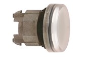 Trykknapper og signalenheder - Schneider Electric Harmony signallampehoved for led med linse i hvid farve - ZB4BV013