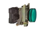 Trykknapper og signalenheder - Schneider Electric Lampe komplet grøn 24 v ac/dc med led uden trafo - XB4BVB3