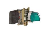 Trykknapper og signalenheder - Schneider Electric Harmony drejeafbryder komplet med led og 2 faste positioner i grøn 24vac/dc 1xno+1xnc, xb4bk123b5 - XB4BK123B5