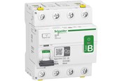 Komponenter til tavler og kasser - Schneider Electric Acti9 rccb hpfi afbryder 4p 40a 30ma klasse b-si ac/dc til installationer med 3faset frekvensomformer og inverter med dc strømme - A9Z61440