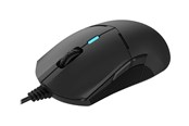Mus - QPAD DX-700 - Mus - Optisk - 8 knapper - Sort - 9J.Q4E88.001