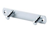 Badeværelsestilbehør - Bjørn Hammer Knagerække med 2 kroge krom - 775042500