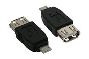 Værktøj - InLine Micro USB Adapter Micro-A male to USB Type A female - 31600