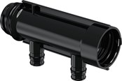 Pex-systemer - Uponor q&e fordelerrør ppm sort 2 x 16 mm - 1047999