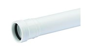 Afløb - Wavin Wafix pp afløbsrør med muffe 50 x 500 mm hvid - 1420104
