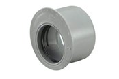 Afløb - Wavin Wafix pp reduktion kort ø75 x ø50 mm grå - 1450764