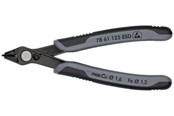 Håndværktøj - KNIPEX Electronic super knips® esd bruneret med flerkomponent-håndtag 125 mm - 78 61 125 ESD
