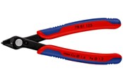 Håndværktøj - KNIPEX elektronik bidetang super knips bruneret med lille facet 125 mm - 78 81 125
