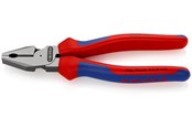 Håndværktøj - KNIPEX Kraft-kombinationstang sort atramenteret med flerkomponent-håndtag 180 mm - 02 02 180