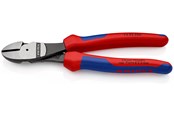 Håndværktøj - KNIPEX Kraft-skævbider sort atramenteret med flerkomponent-håndtag 200 mm - 74 02 200