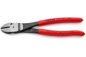 Håndværktøj - KNIPEX Kraft-skævbider sort atramenteret betrukket med kunststof 200 mm - 74 01 200