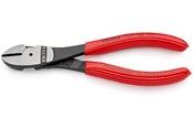 Håndværktøj - KNIPEX Kraft-skævbider sort atramenteret betrukket med kunststof 160 mm - 74 01 160