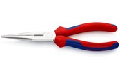 Håndværktøj - KNIPEX Fladrundtang med skær forkromet 200 mm - 26 15 200