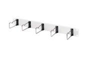 Netværkstilbehør - DIGITUS DN-97666 - cable management panel with rings - 1U - 19" - DN-97666