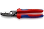 Håndværktøj - KNIPEX kabelsaks med dobbeltskær 200 mm - 95 12 200