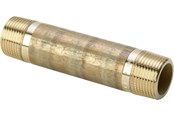 Gevindfittings - Viega Nippelrør 3/4" x 110 mm rødgods - 650964