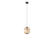 Lamper - EGLO BORDESLEY pendel, sort/farvet - 43231