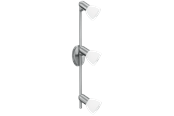 Lamper - EGLO PALMA 3-spot, børstet stål - 26933