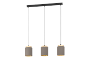 Lamper - EGLO ALBARIZA langbordspendel, cappuccino/guld - 99446