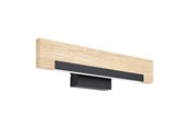 Lamper - EGLO CAMACHO væglampe, sort/brun - 99294