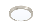 Lamper - EGLO FUEVA 5 plafond Ø210 mm, 4000K, børstet stål - 99229