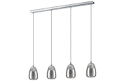 Lamper - EGLO ALOBRASE langbordspendel, sort/transparent - 98616