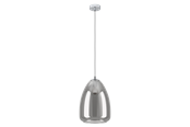 Lamper - EGLO ALOBRASE pendel Ø300 mm, sort-transparent - 98614